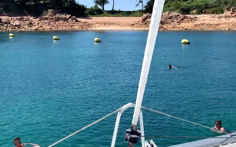 Anlegestelle bei Île de Bréhat